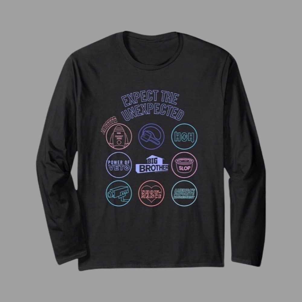 Big Brother TV Show Black T-Shirt Size Large