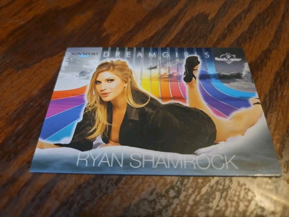 2015 Bench Warmer Dreamgirls Non-Sport Update Promo Ryan Shamrock #5 WWE WCW
