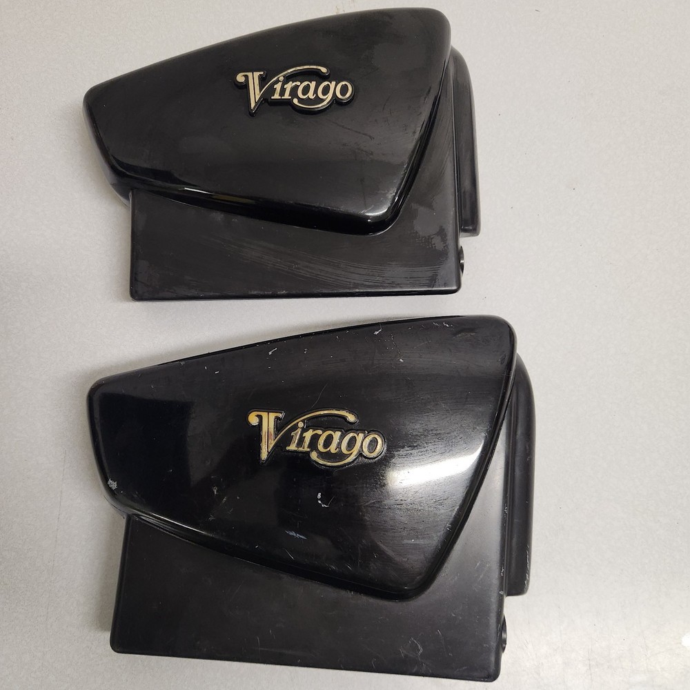 Original Side / Battery Cover Pair for Yamaha Virago