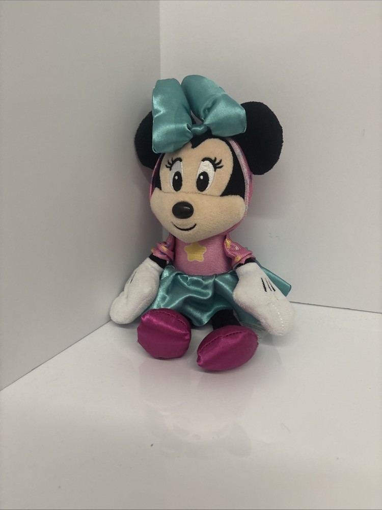 Disney Junior Minnie Mouse Star Hoodie Plush Stuffed Toy 10