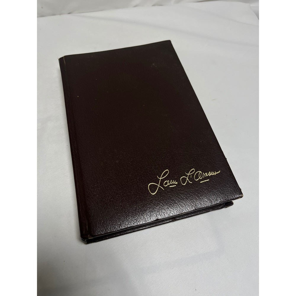 Flint Louis L'Amour Collection Bantam Books Brown Faux Leather Hardcover Western