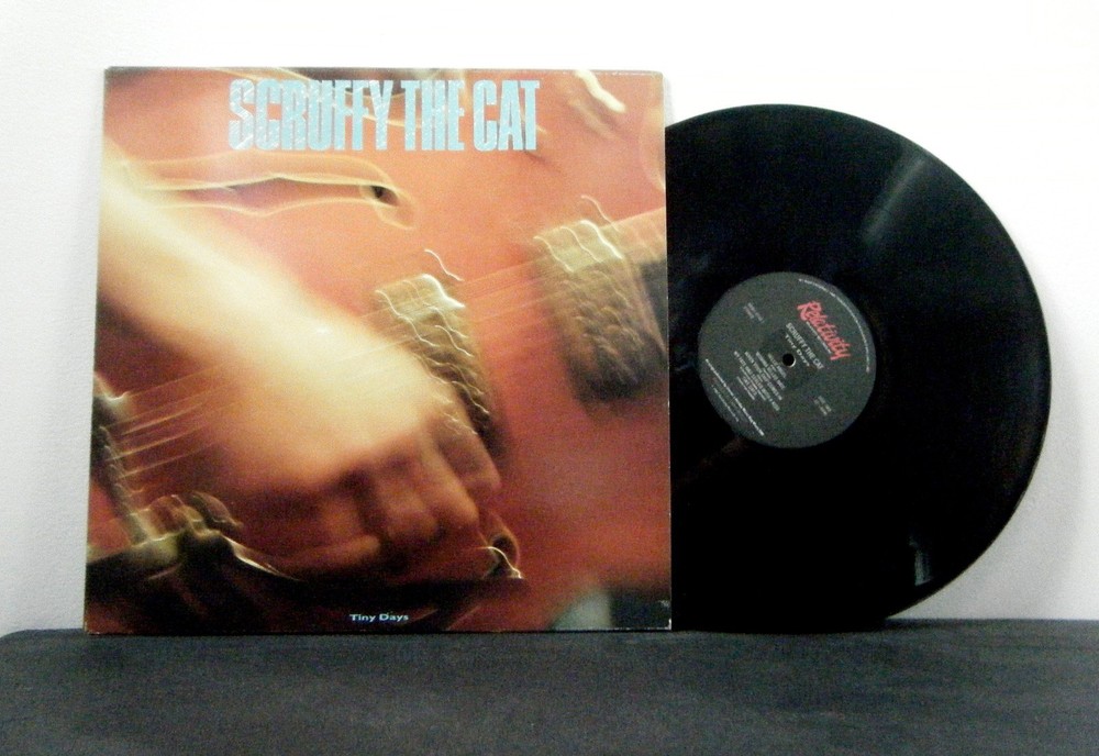 SCRUFFY THE CAT LP Tiny Days 1987 Relativity  vinyl