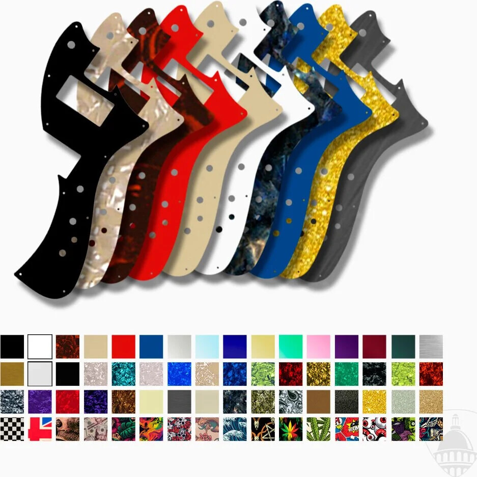 WD Custom Pickguard For Fender Alternate Reality Meteora HH