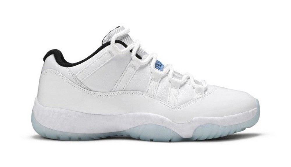 Jordan 11 Retro Low Men's Sneakers Size 10, Legend Blue