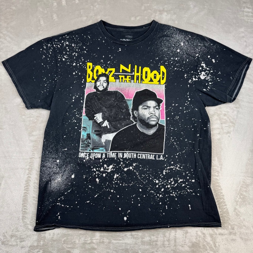 Ice Cube T-Shirt Mens XL NWA Hip-Hop Rap Music Boyz in the Hood Friday Cotton