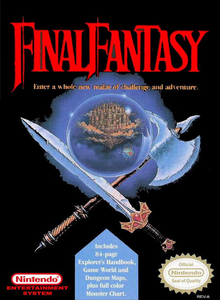 Final Fantasy For Nintendo NES Vintage RPG 3E