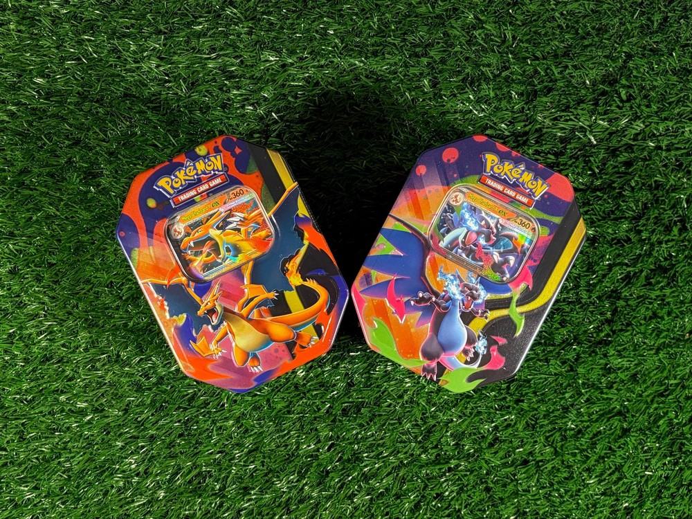 Pokemon Mega Charizard X/Y Tin (SEALED)