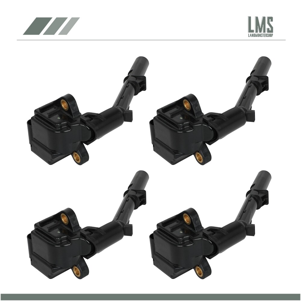 4 High-Performance Ignition Coils for 2017-2018 Infiniti Q60 2.0L - UF734 Compatible