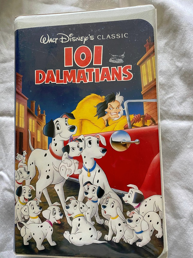 Walt Disney 101 Dalmatians The Classics Collection Black Diamond VHS 1992 #1263