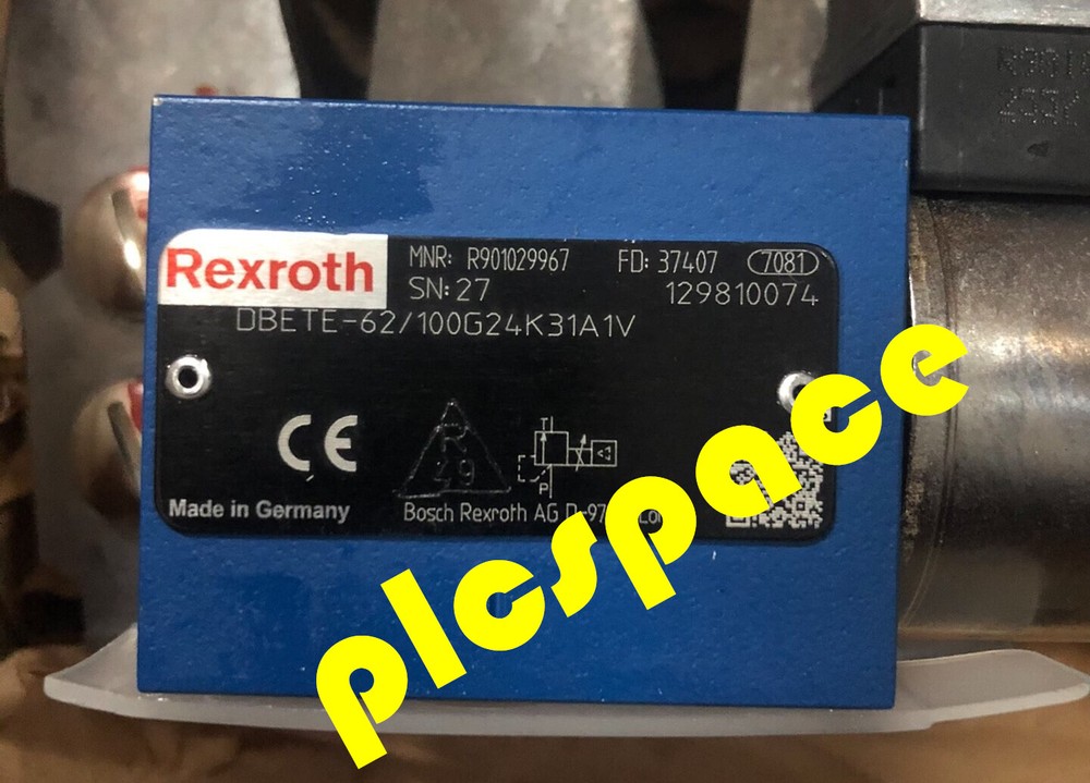Rexroth R901029967 DBETE-62/100G24K REXROTH proportional valve R901029967