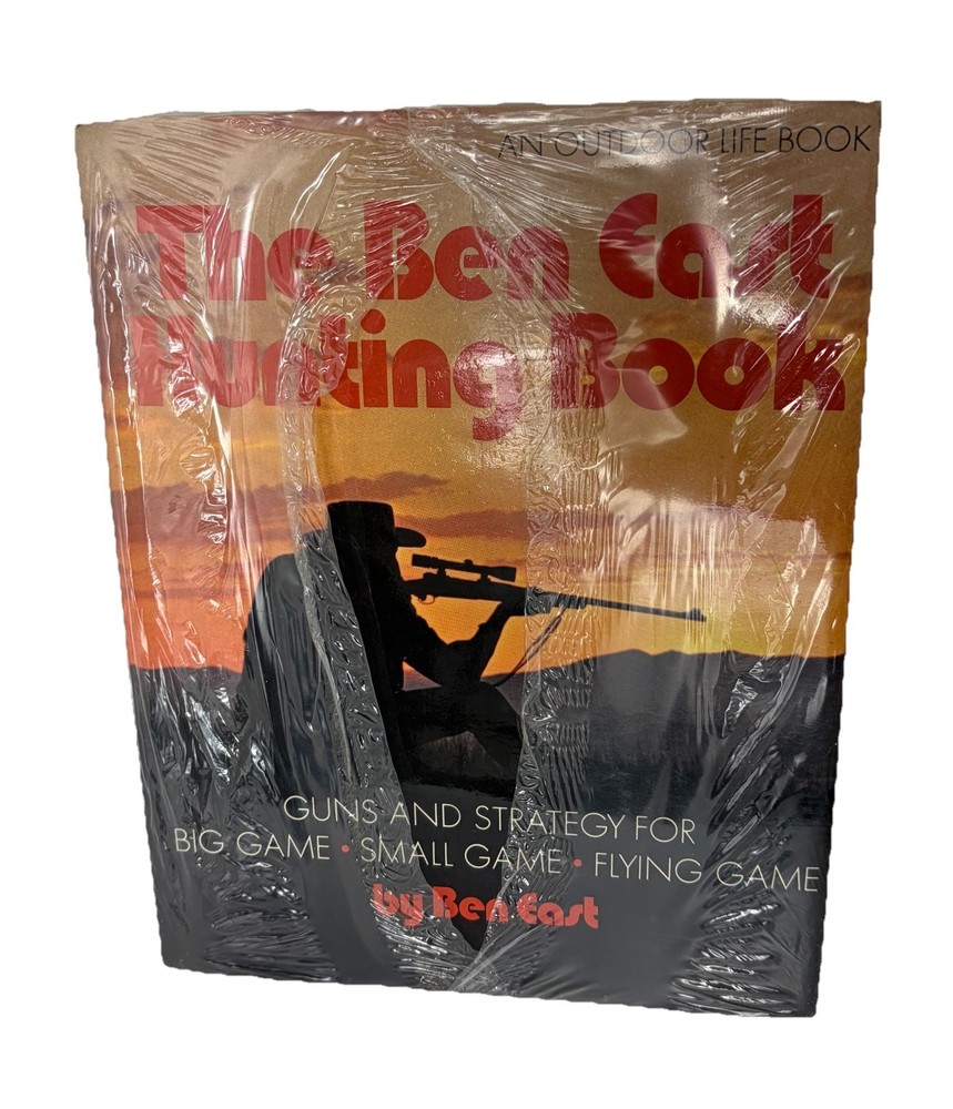 Vintage The Ben East Hunting Hardcover Book Big Game Outdoor Life New Wrapped!