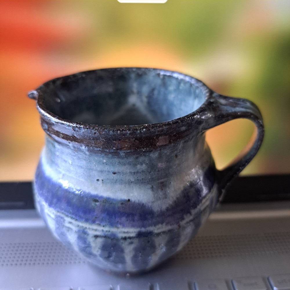 Studio Pottery Sm. Creamer - Vase- Signed Gutte Eriksen Mid-Century Modern #D