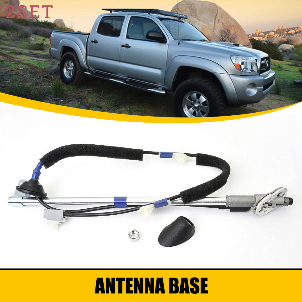2set Antenna Base For Assembly W/Holder 2005-2015 Toyota Tacoma