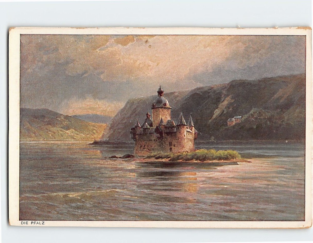 Postcard Die Pfalz Germany