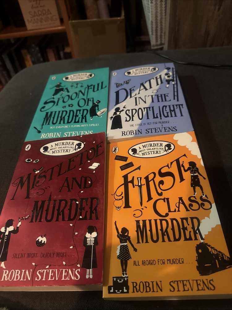 A Most Unladylike Like Mystery Books by Robin Stevens Lot of 4 Paperback Novels
