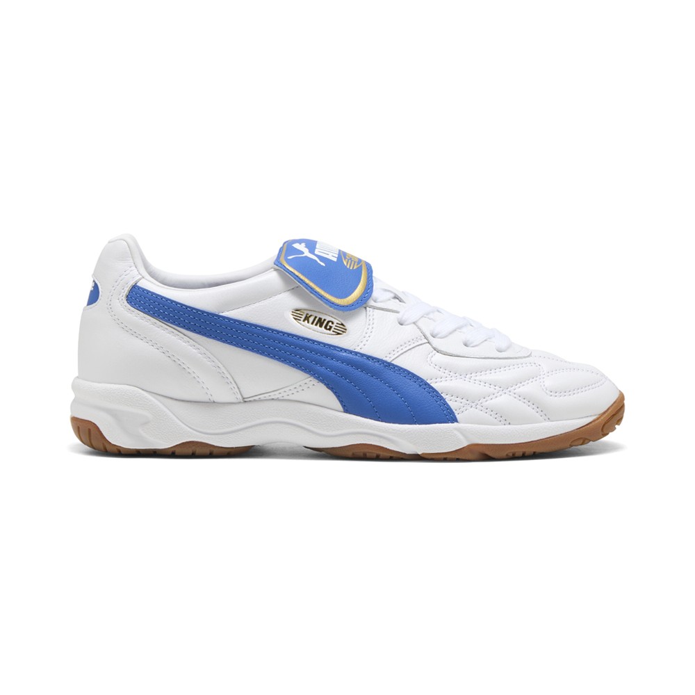 PUMA King Indoor Lace Up  Mens White Sneakers Casual Shoes 40168309