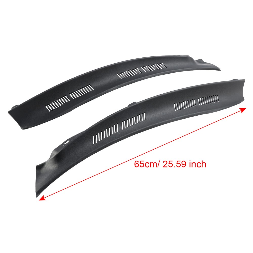 Mercedes W210 E-Class Wiper Cowl Panel Grille Right + Left OEM