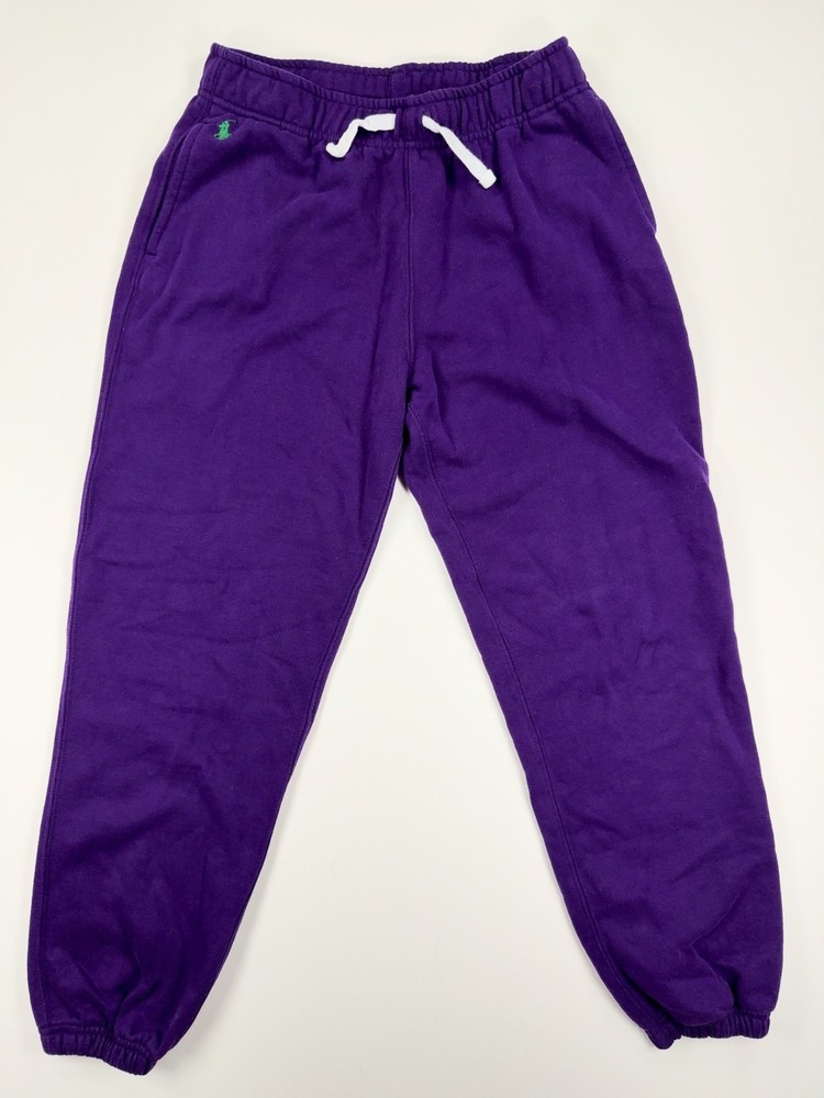 Polo Ralph Lauren Men's Jogger Sweatpants Size S Purple Cotton Blend