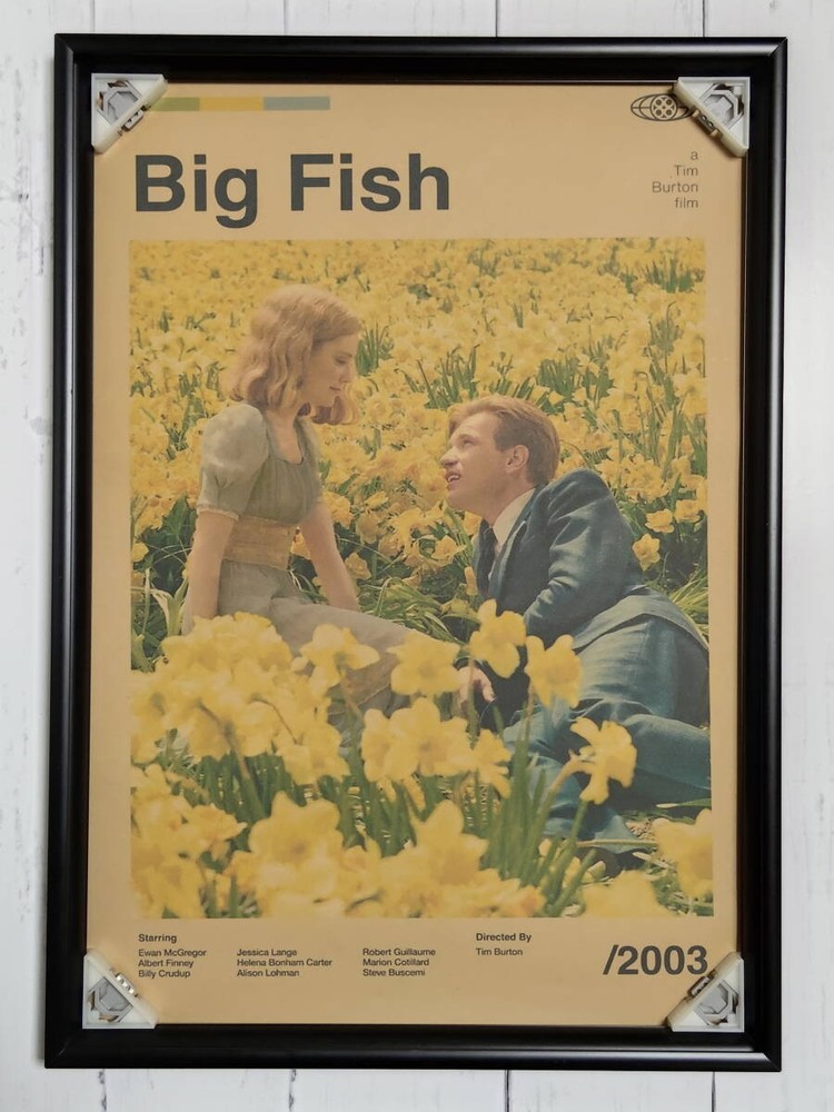 Combine Big Fish Ewan McGregor Poster fire_【Tags Movie Interior】 aC
