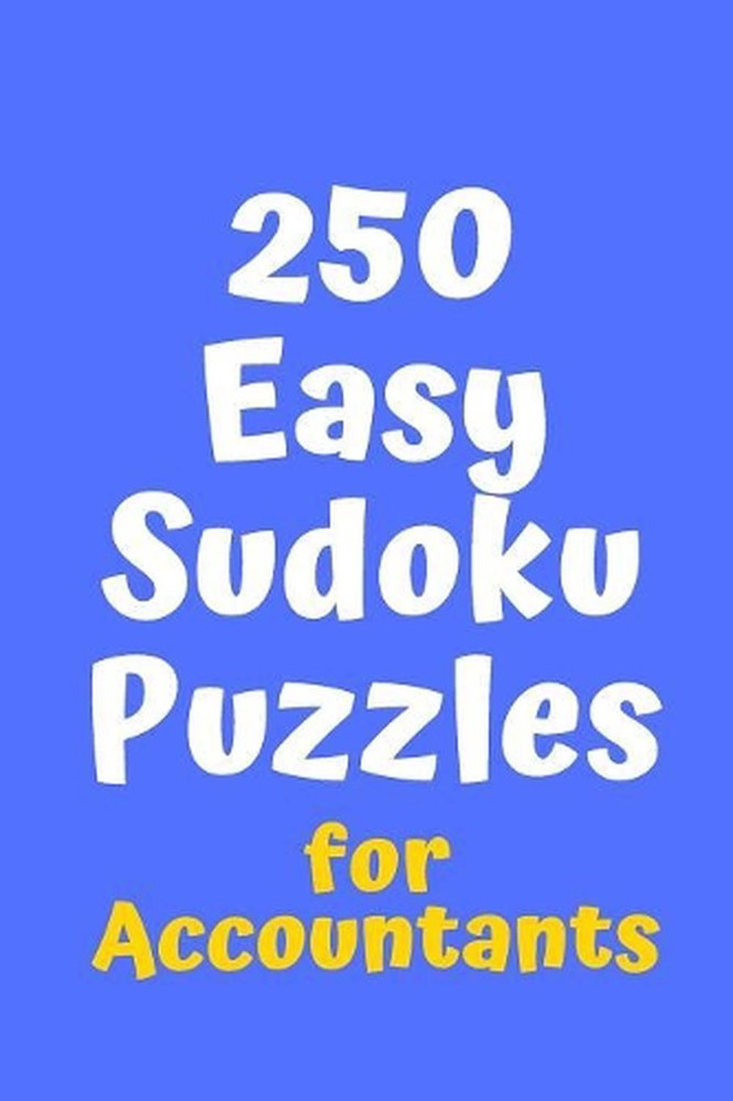 250 Easy Sudoku Puzzles for Accountants by Central Puzzle Agency (English) Paper