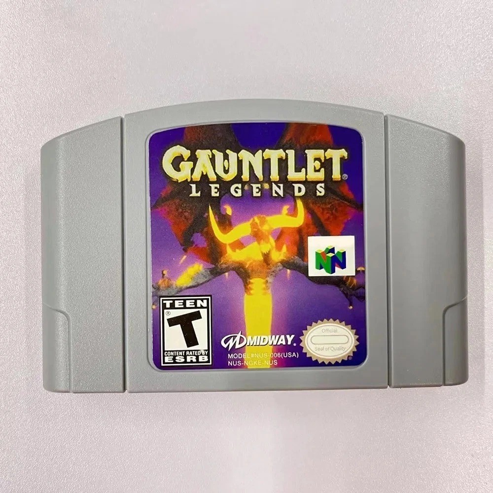 Gauntlet Legends Nintendo 64 N64 Popular Classic Arcade Game Highly