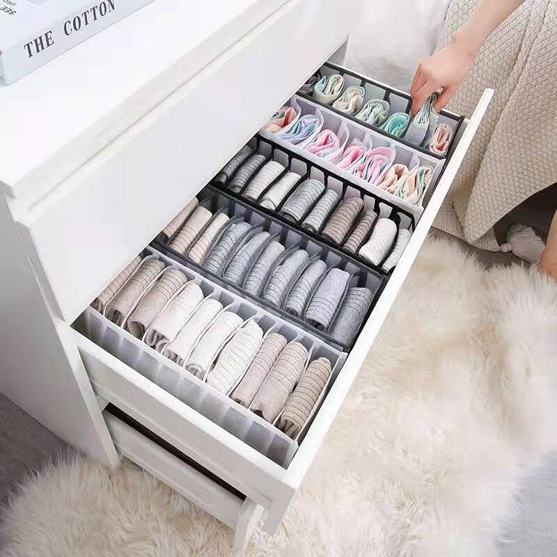 Underwear Bra Organizer Storage Box Drawer Closet Organizers Divider BoxesY_YZ
