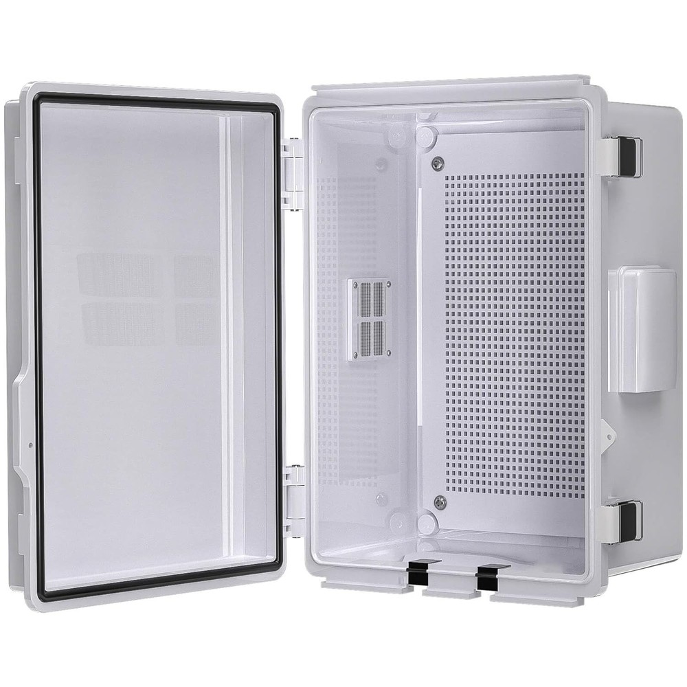 ABS Electrical Junction Box, Ventilated Design, Cable Grommets, IP65 Waterproof-image