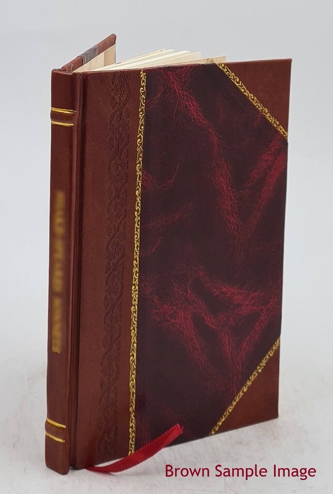 Abstract of E Bacon US Assistant Agent Journal Leather Bound Edition-image