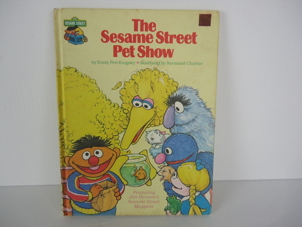 The Sesame Street Pet Show : Featuring Jim Henson' Muppets VTG 1980 Picture Book
