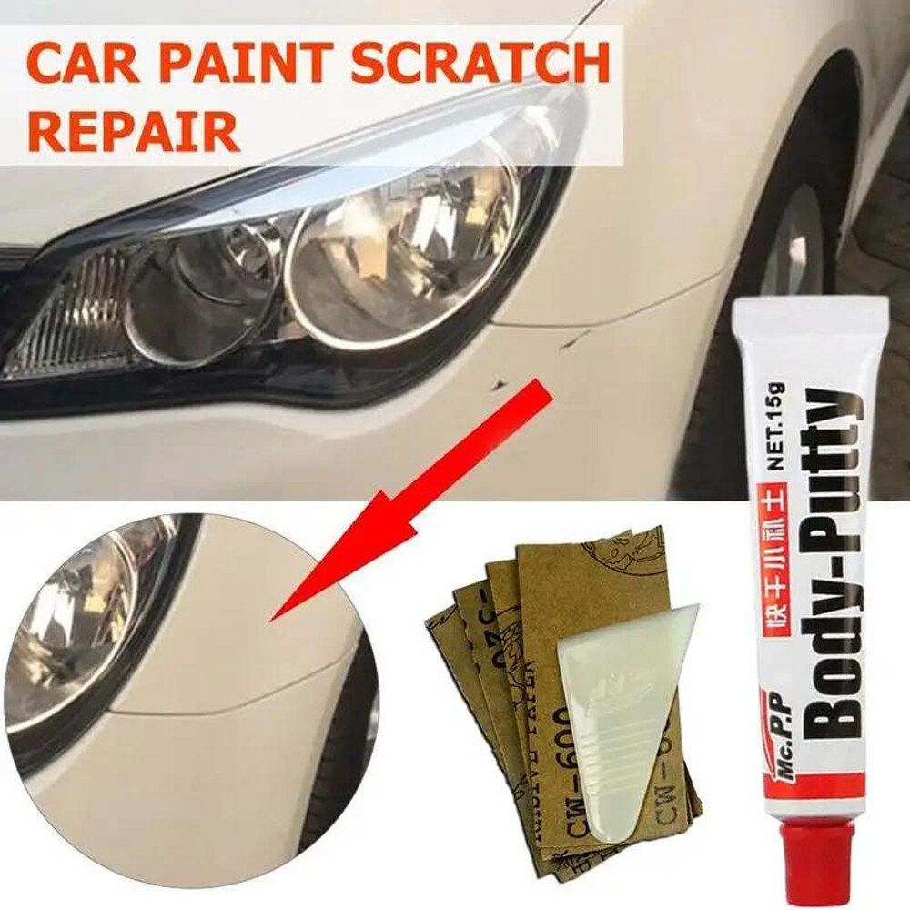 1Set 15g Car Body Putty Scratch Filler Pen for Smooth Painting Repair Tool