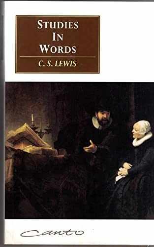 Studies in Words (Canto) - Paperback, by Lewis C. S. - Very Good