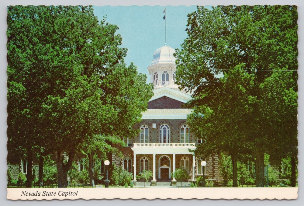 Carson City Nevada, State Capitol Building, Vintage Postcard