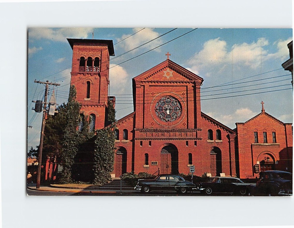 Postcard St. Peter's Episcopal Church Salisbury Maryland USA