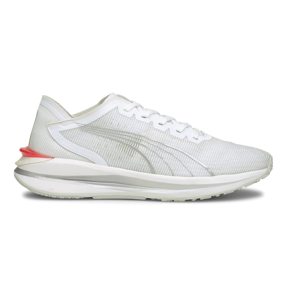 PUMA Electrify Nitro Running  Womens White Sneakers Athletic Shoes 19517404