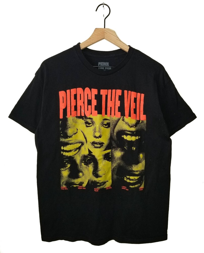 Pierce The Veil Concert T-Shirt 2025 I Can't Hear You World Tour Tee NEW Lg