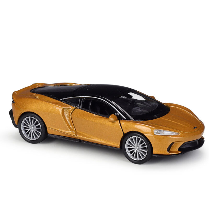 1:36 McLaren GT Diecast Metal Model Car Toy Cars Toys for Boys Kids Gifts Gold