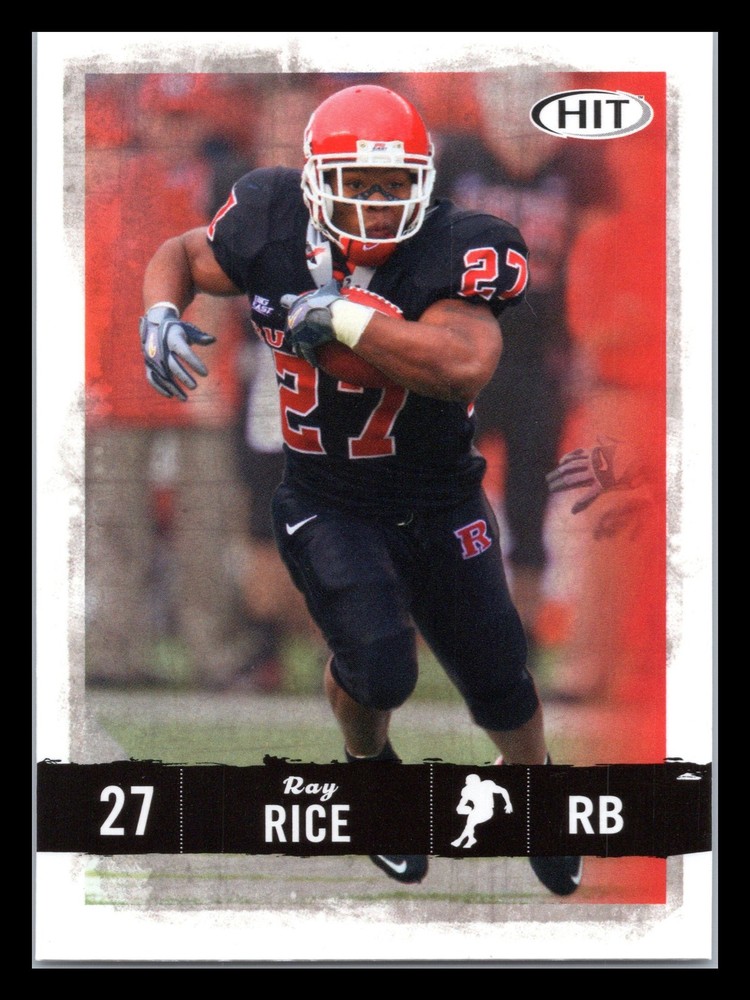 2008 SAGE HIT #73 Ray Rice Rutgers Scarlet Knights