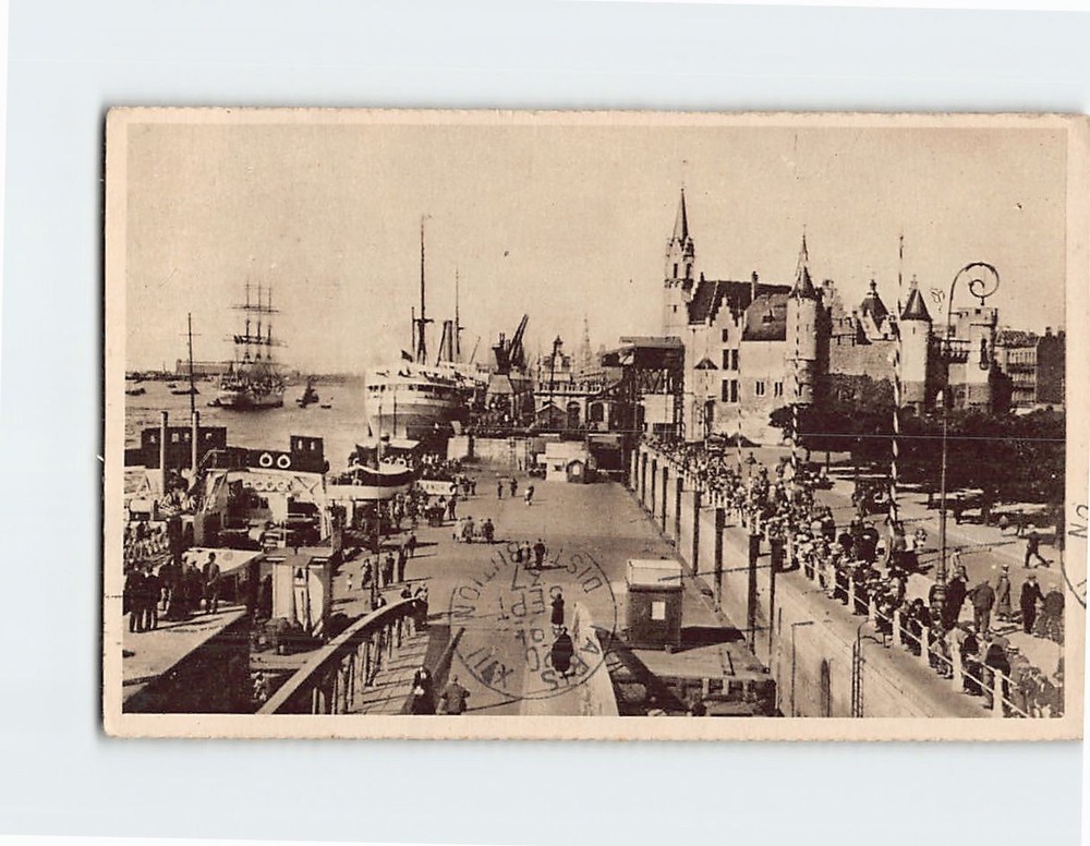 Postcard Het Steen Antwerp Belgium