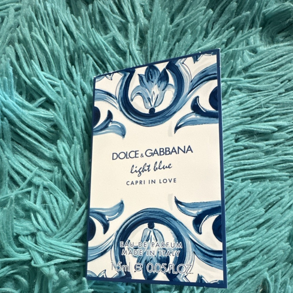 Dolce&Gabbana Light Blue Capri Eau de Parfum  Spray 1.5ml 0.05 fl oz