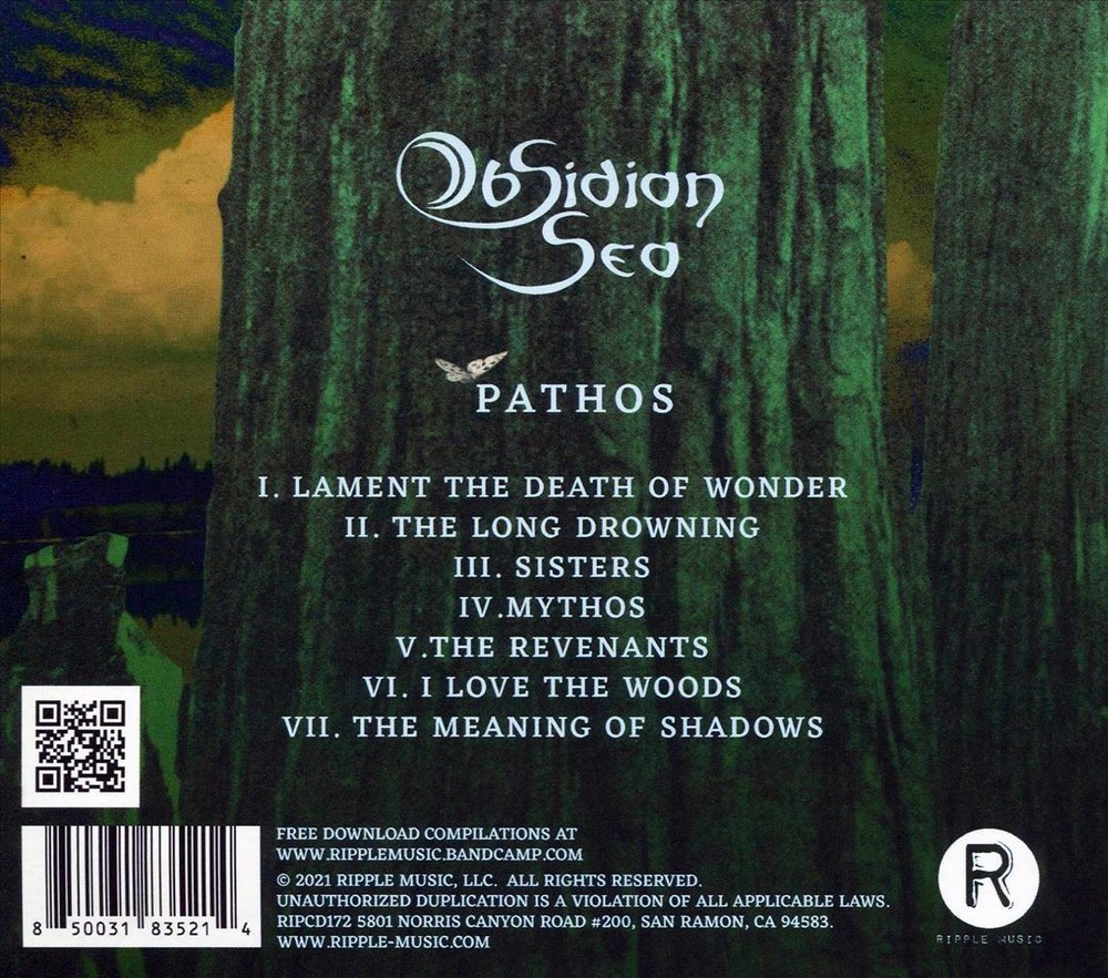 Obsidian Sea Pathos New Cd