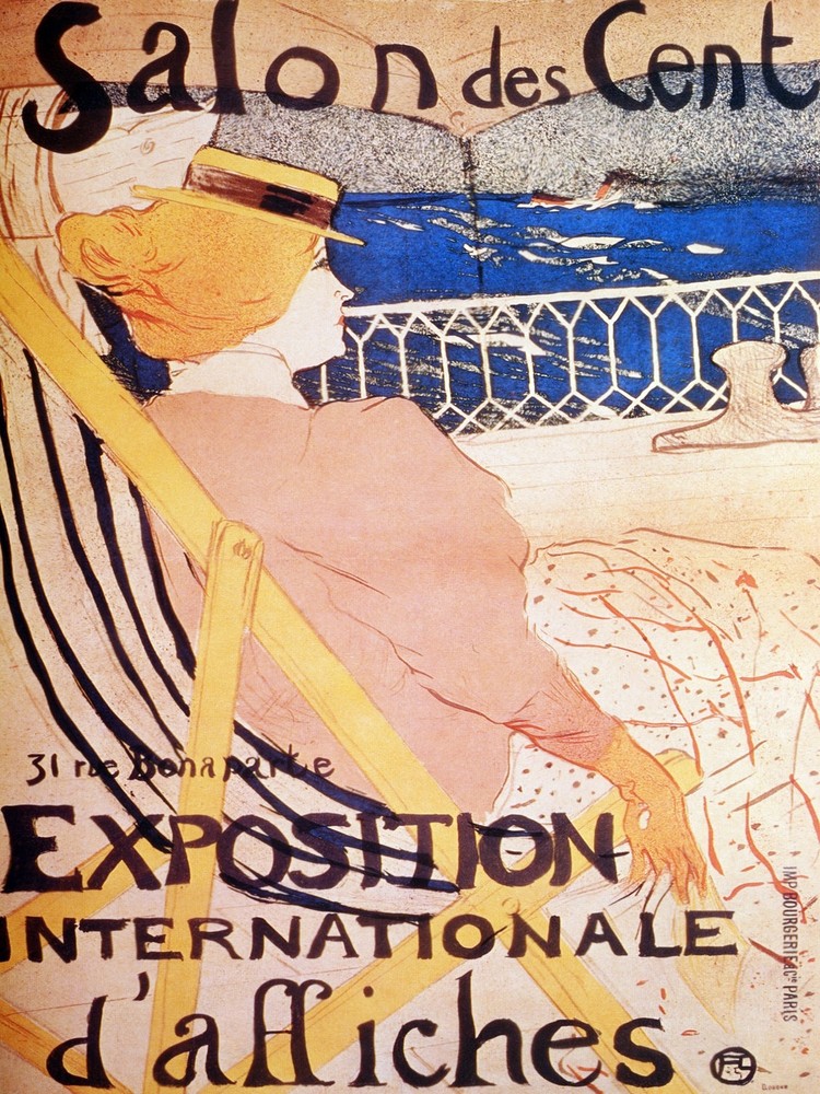 Decorative International Exhibition poster. Graphic Art. Interior Design 2339