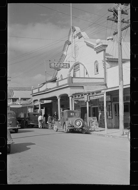 Photo:Morro Bay California 1930s Main Street Storefront Cars