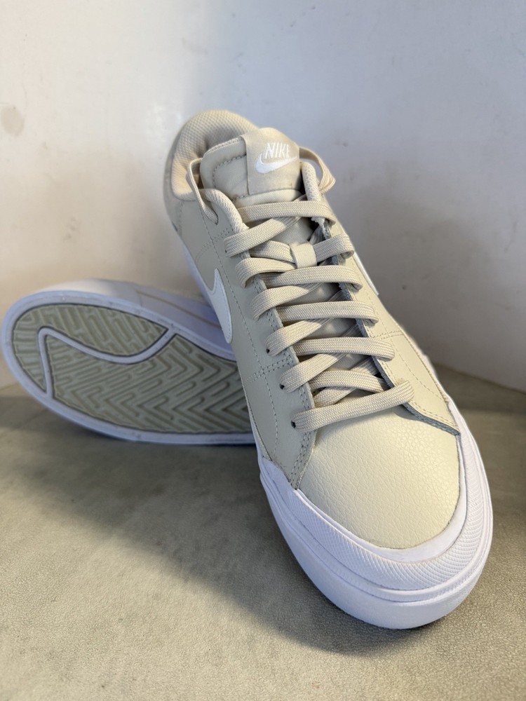 New Nike Women's Court Legacy Lift Shoes - Light Orewood Brown (DM7590-111) NWOB