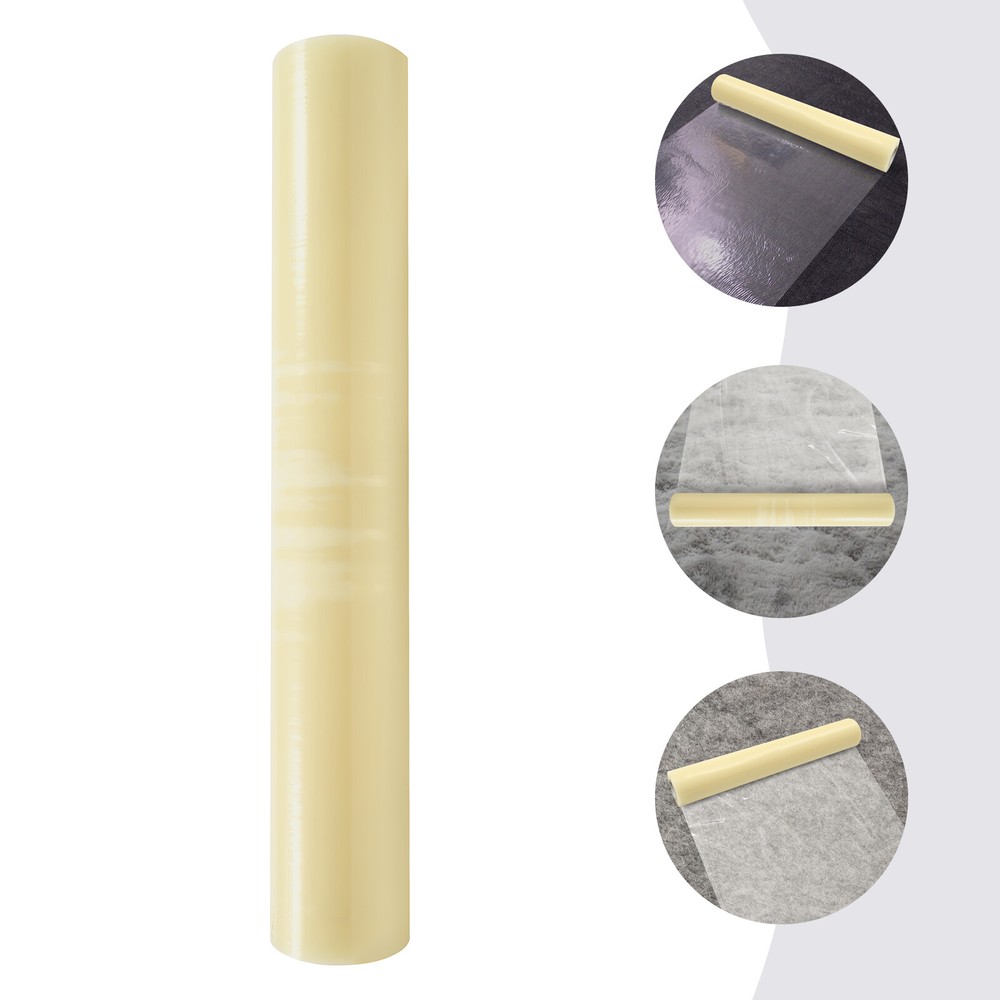 Thick Clear Adhesive Film Car Carpet Floor Mats Protector Perforated 36