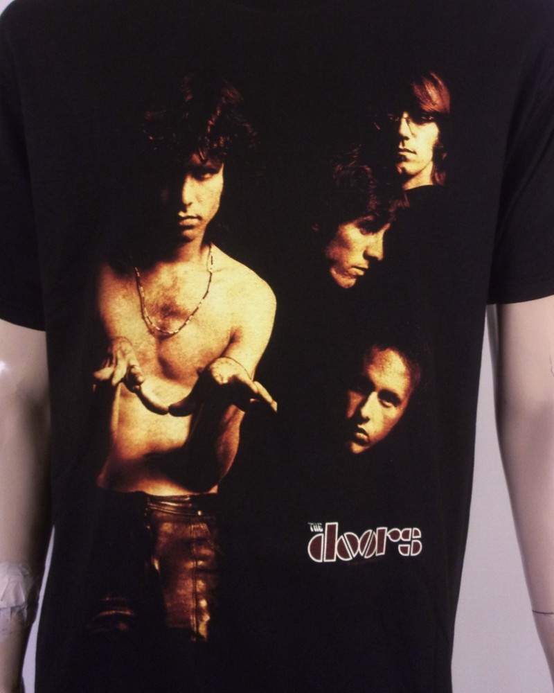 vintage 90s Winterland The Doors T-Shirt 1998 Jim Morrison Band Tee SZ L