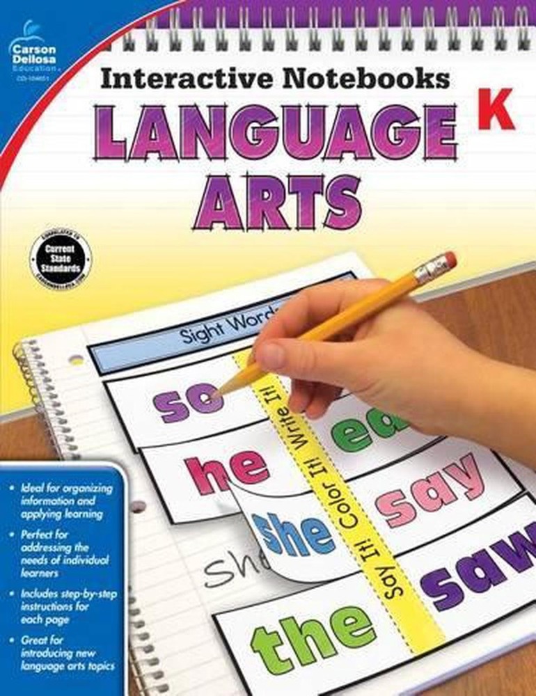 Language Arts, Grade K by Carson Dellosa Education (English) Paperback Book