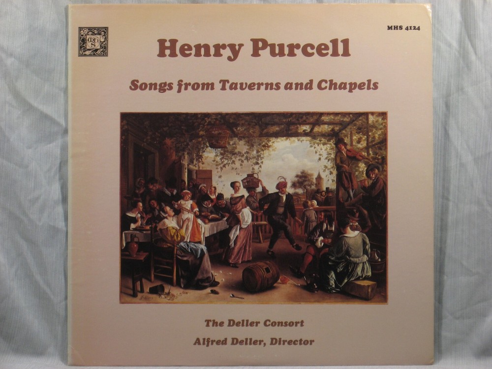 Purcell - Songs from Taverns and Chapels - The Deller Consort - MHS 4124