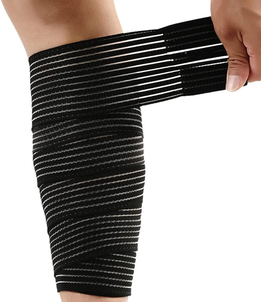 Elastic Calf Compression Sleeve Support Wrap for Men & Women