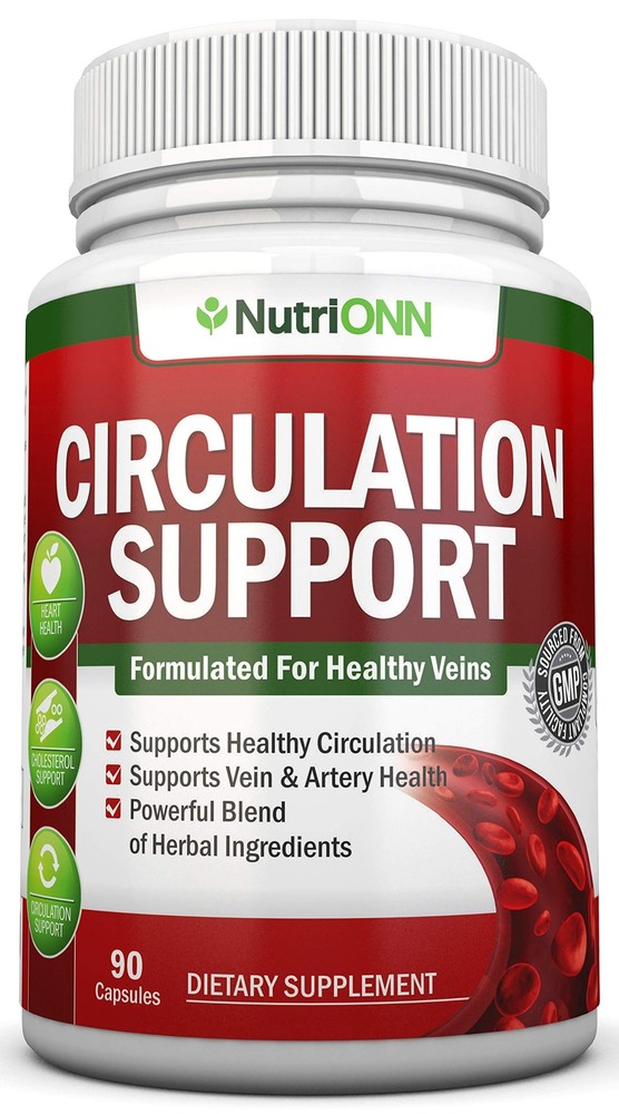 Blood Circulation Support - All For Healthy Blood Flow, Arteries & Veins - Pr...