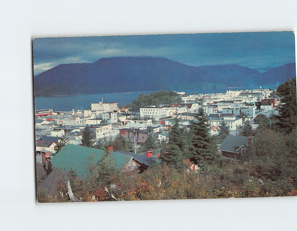 Postcard General View Prince Rupert British Columbia Canada
